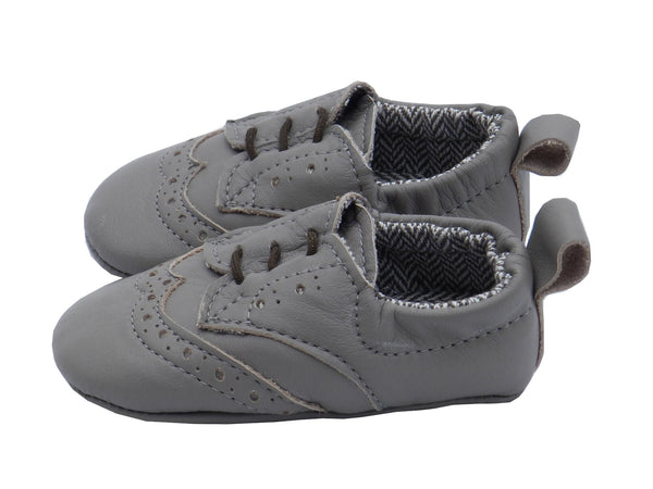 OXFORD SHOES ° BROWN GREY °