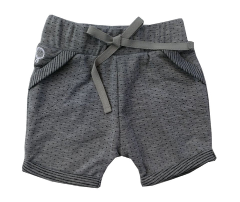 SHORTS LYTY GREY WITH BLACK DOTS